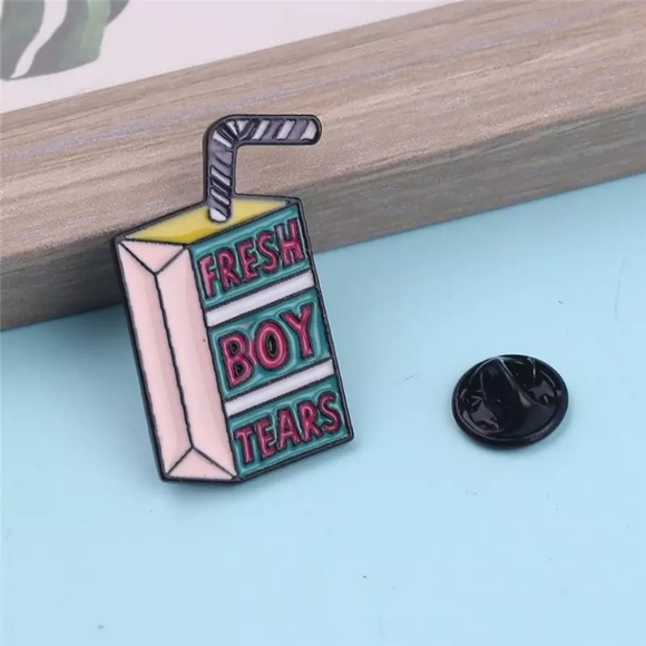 Fresh Boy Tears enamel pin NEW - Picture 5 of 6